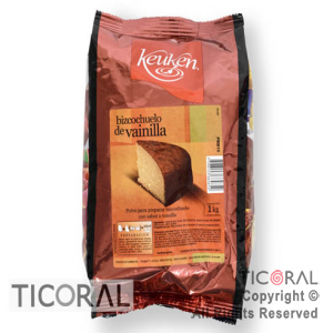 MIX BIZCOCHUELO DE VAINILLA X 1KG LODISER x 1